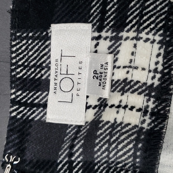 Vintage Ann Taylor Loft Y2K Plaid Skirt Size 2 Petite - Picture 6 of 9